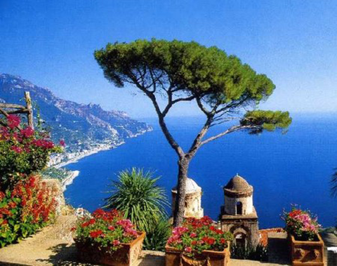 Panorama from Villa Rufolo