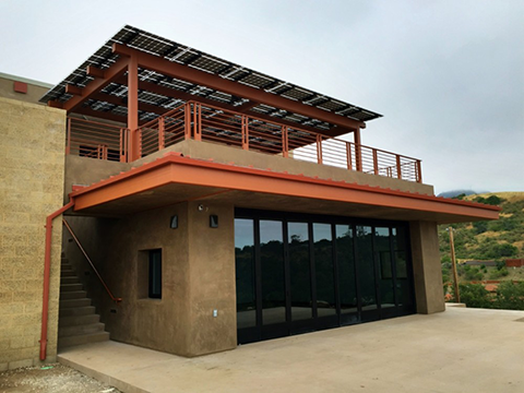 Pritzloff Conservation Center Solar Panels