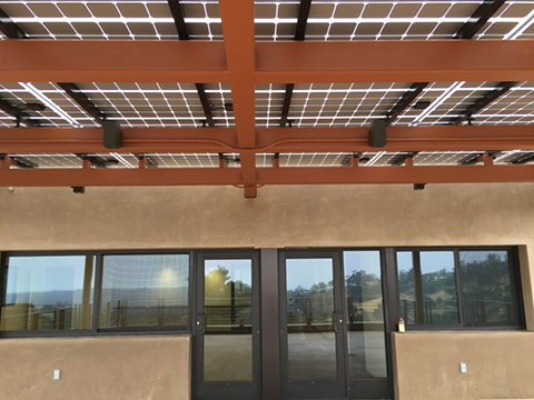 Pritzloff Conservation Center Solar Panels