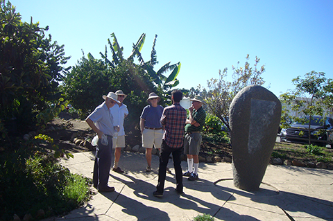 Men's Garden Club on tour
