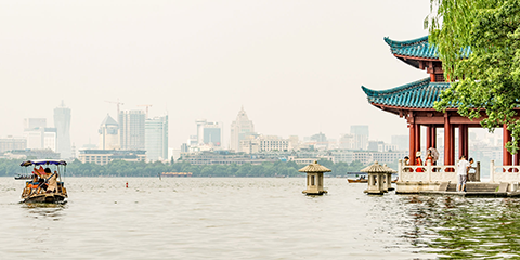 Hangzhou from West Lake